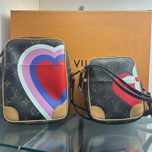 NWT Louis Vuitton Double Bag from the Game On Collection.  Can be used Seperate
